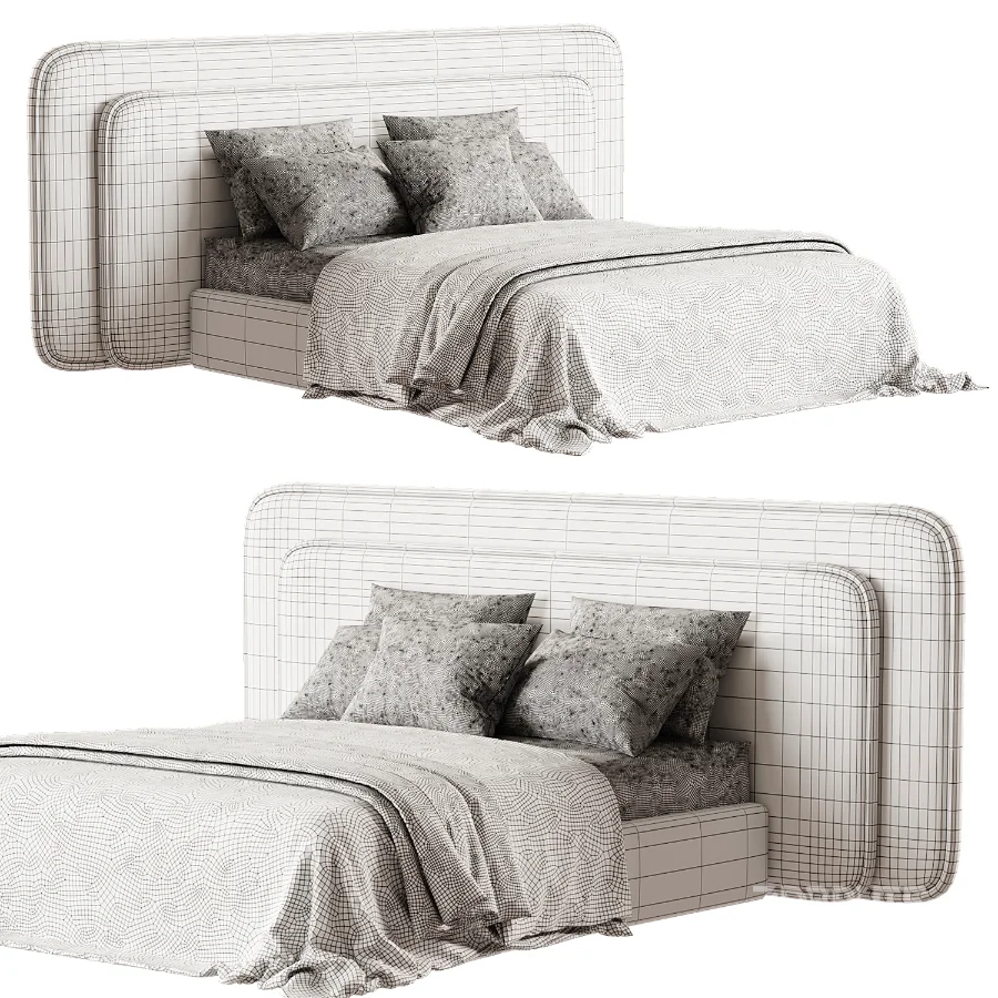 Modern Double Bed 15 Image 4