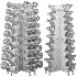ABC Stainless Dumbbell Set - Thumbnail 4