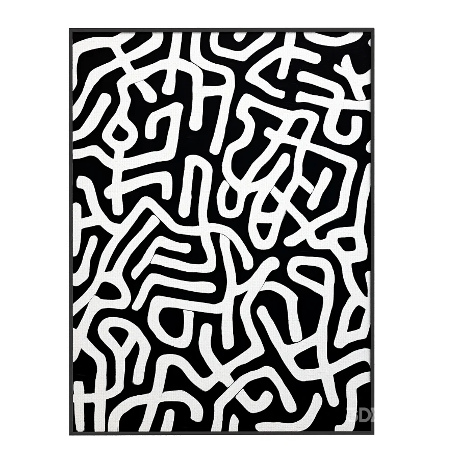 Labyrinth Painting Frame Image 1