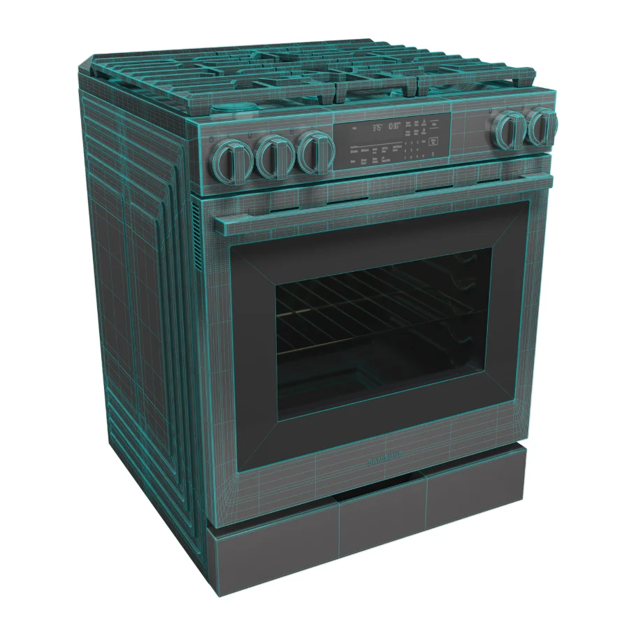 Samsung Cooker Bespoke Slide-In Gas Range Image 5