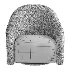 LUXURY QUILTED METAL BELT ARMCHAIR - Thumbnail 2