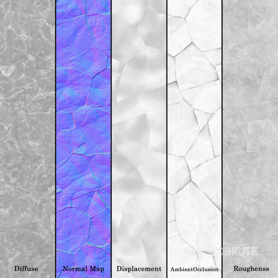 Stone Wall 51 (Seamless) Image 7