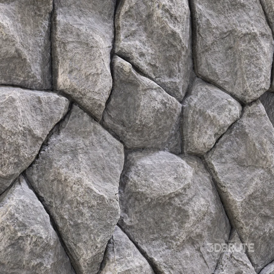 Stone Wall 40 (Seamless) Image 3