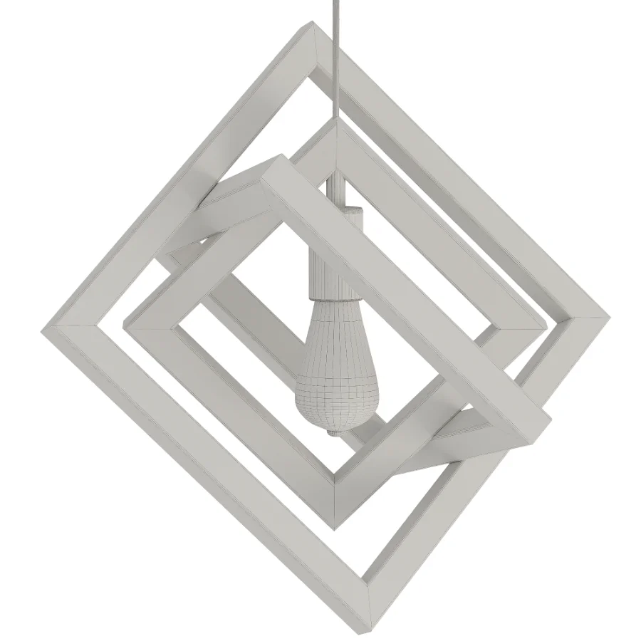 Handmade Wooden Chandelier Image 3