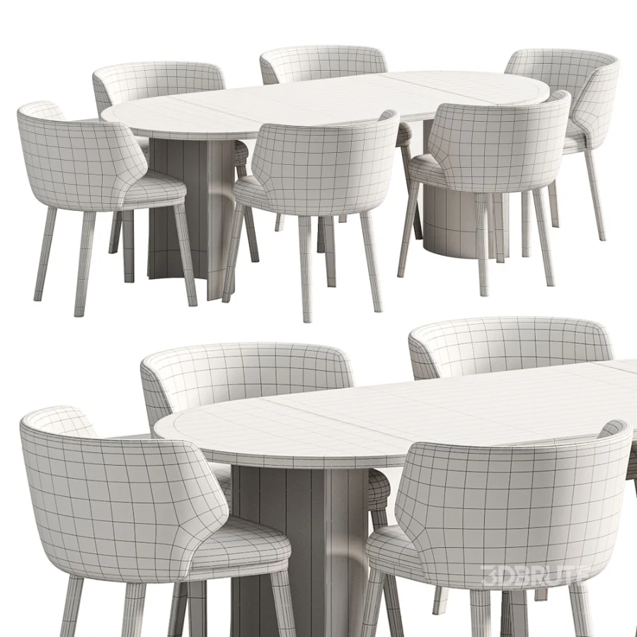 Dining Table Lum bridge chair Image 1