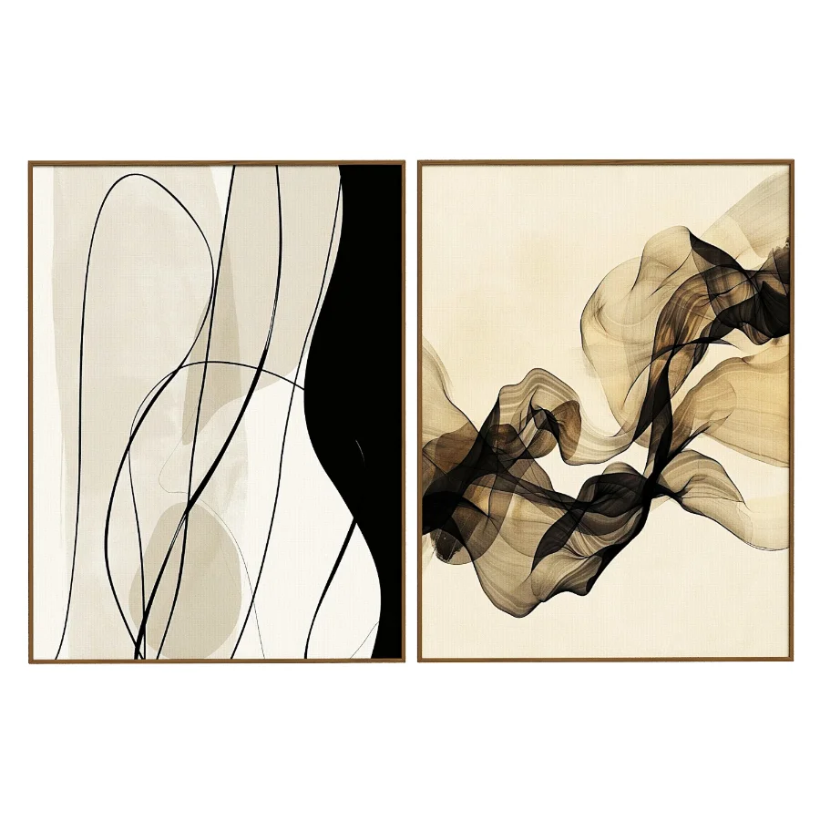 Ethereal Flow and Infinite Line Frame Image 2
