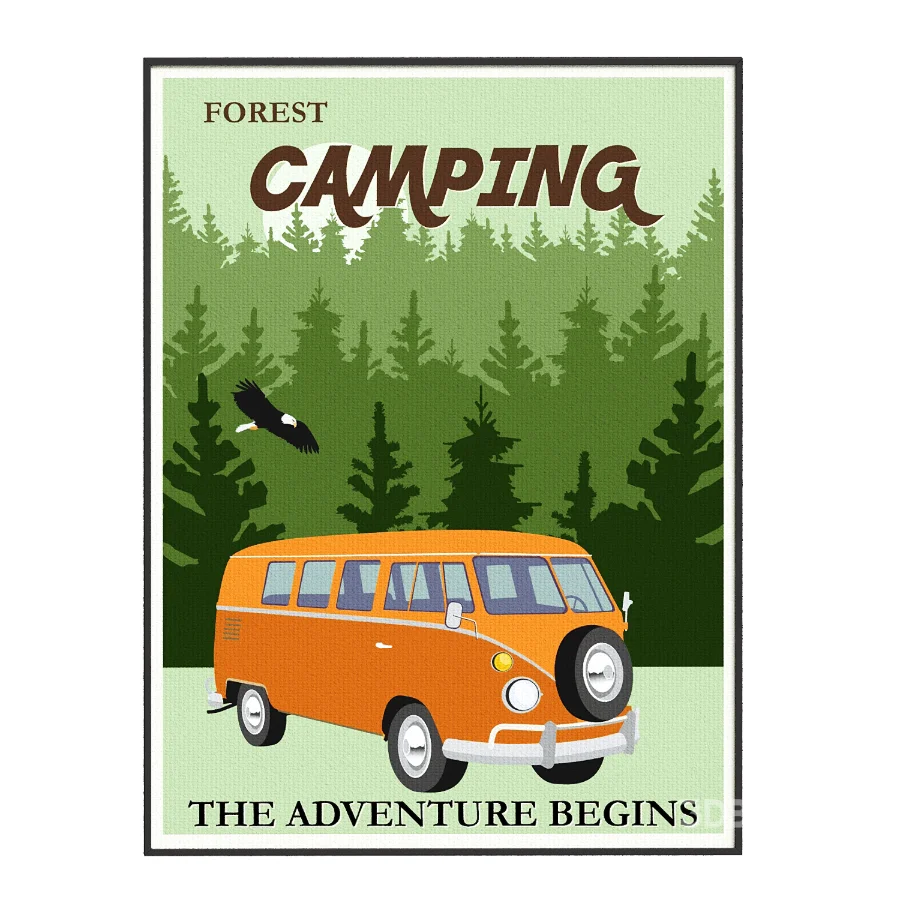 Camping Frame Image 1