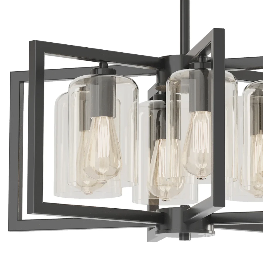 Geometric Hanging Light Image 3