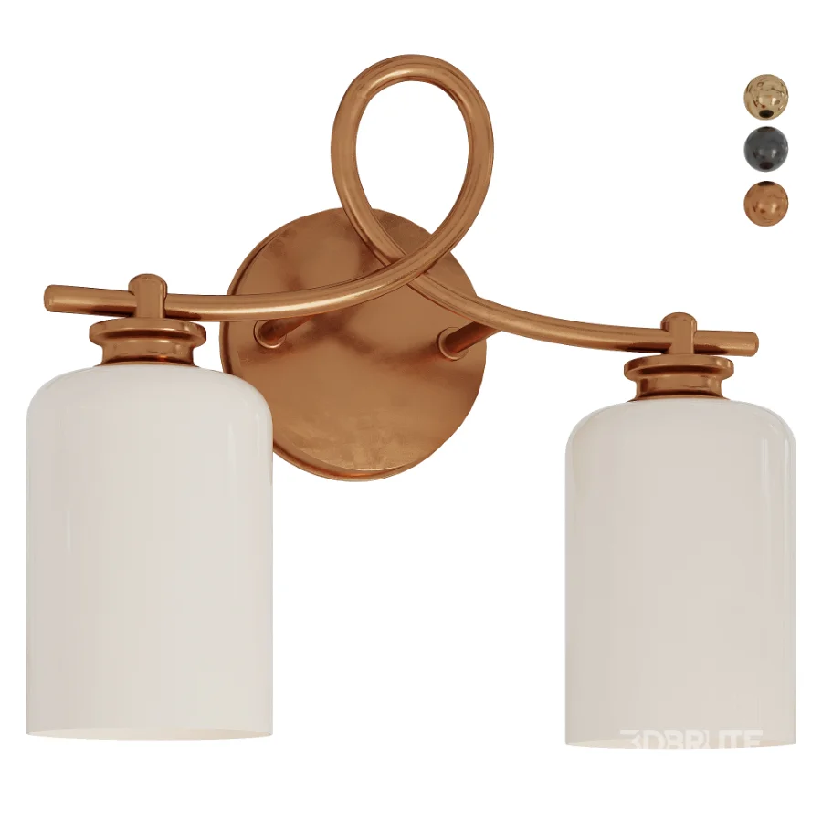 Looped Arm Vanity Light Image 5