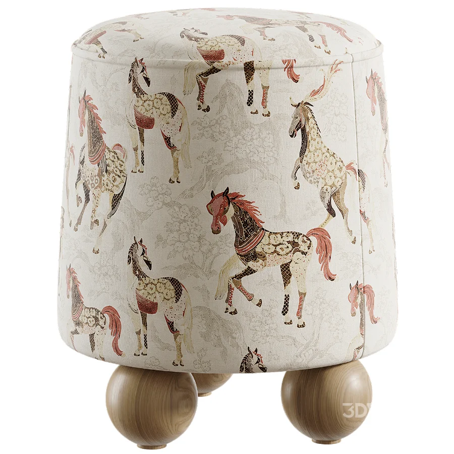 Pufik Cheval Safran Image 2