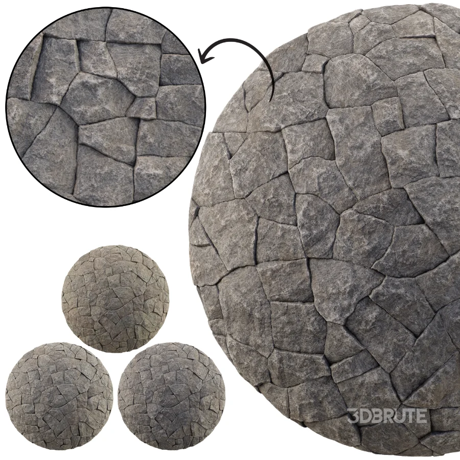Stone Wall 57 (Seamless) Image 4