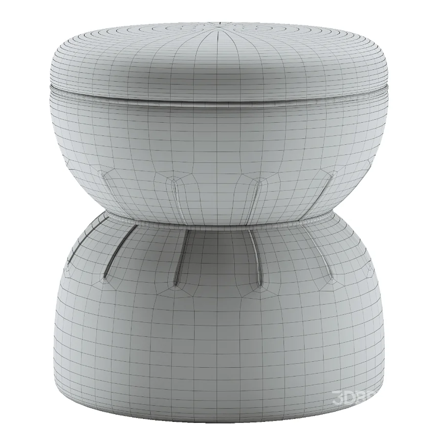 Tomlin Hourglass Ottoman Image 7