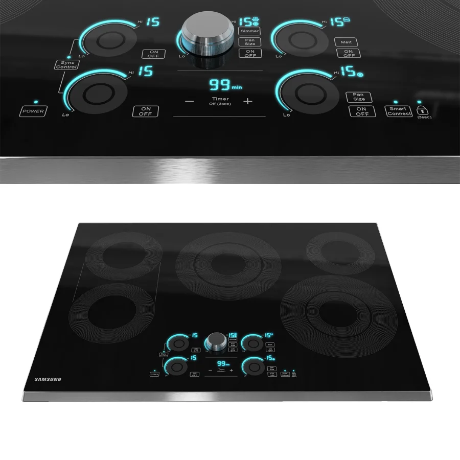 Samsung Kitchen Appliances Set 04-Cooktops Image 3