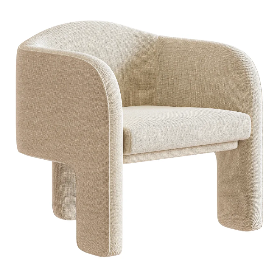 Milo Baughman Armchair and Dining Table Image 2