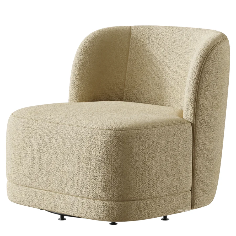 Prattsburgh Wide Swivel Barrel Accent Chair Image 3