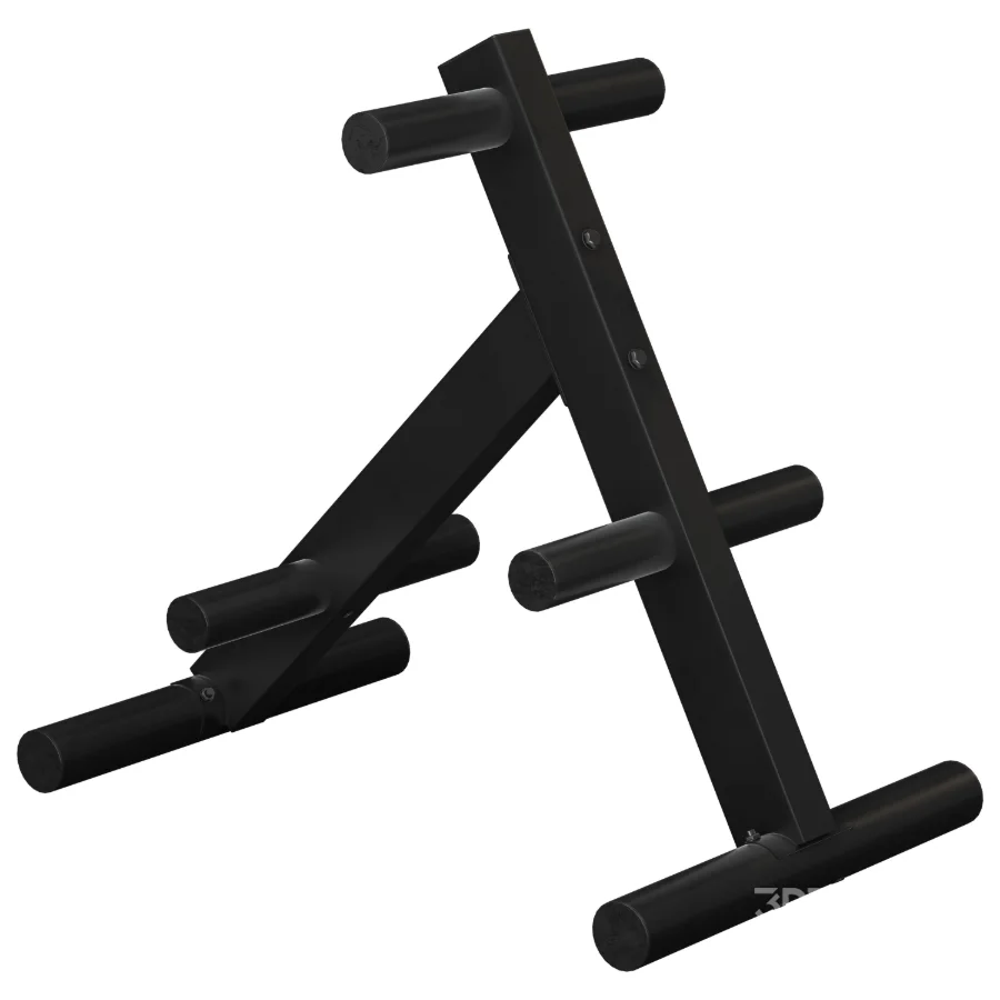 Body Solid Olympic Plate Tree Image 4