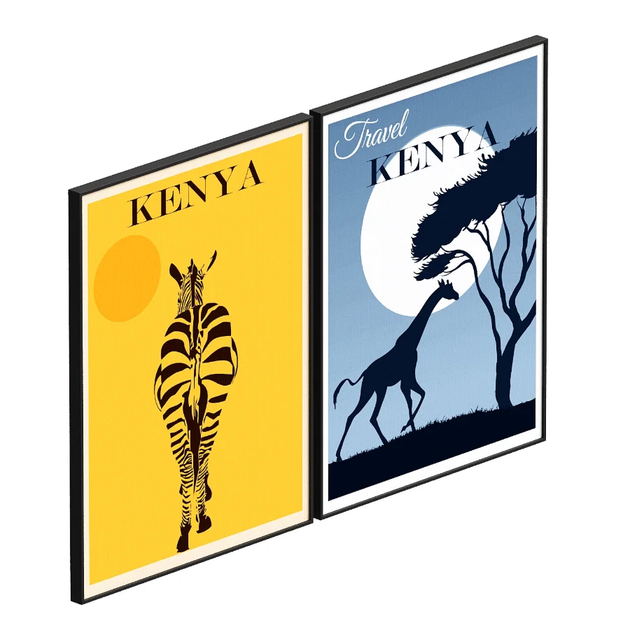 Kenya Frame set Image 2