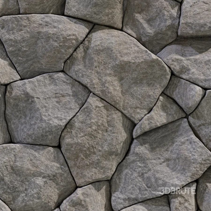 Stone Wall 35 (Seamless) Image 5