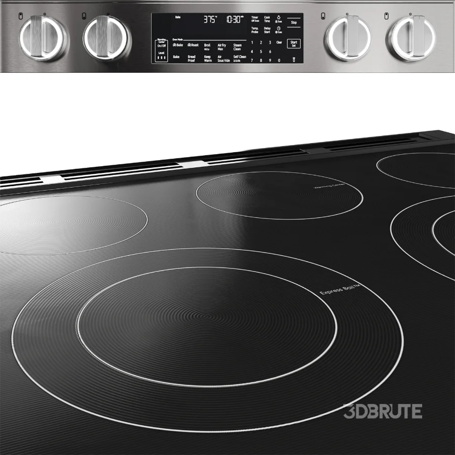 Samsung Cooker Bespoke Slide-In Electric Range Image 4
