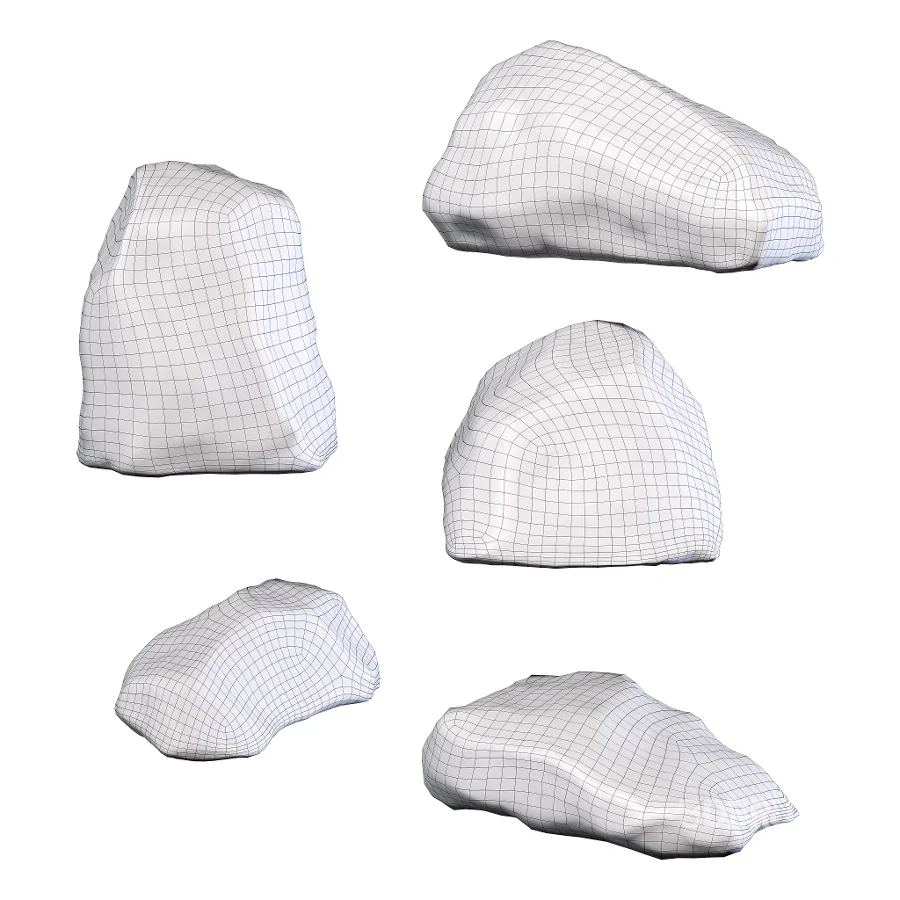 Low Poly Rocks 19 Image 1