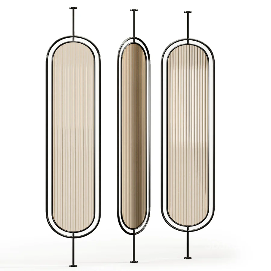 Living Room Glass Screen Divider Image 2