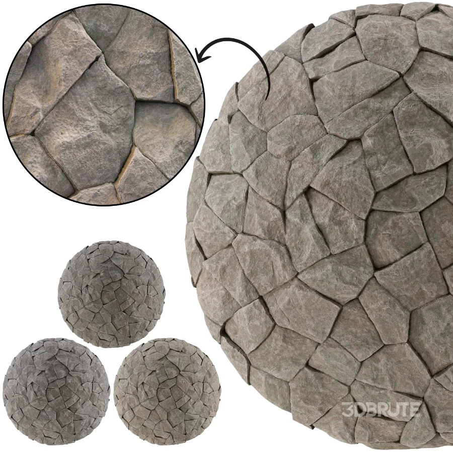 Stone Wall 54 (Seamless) Image 5