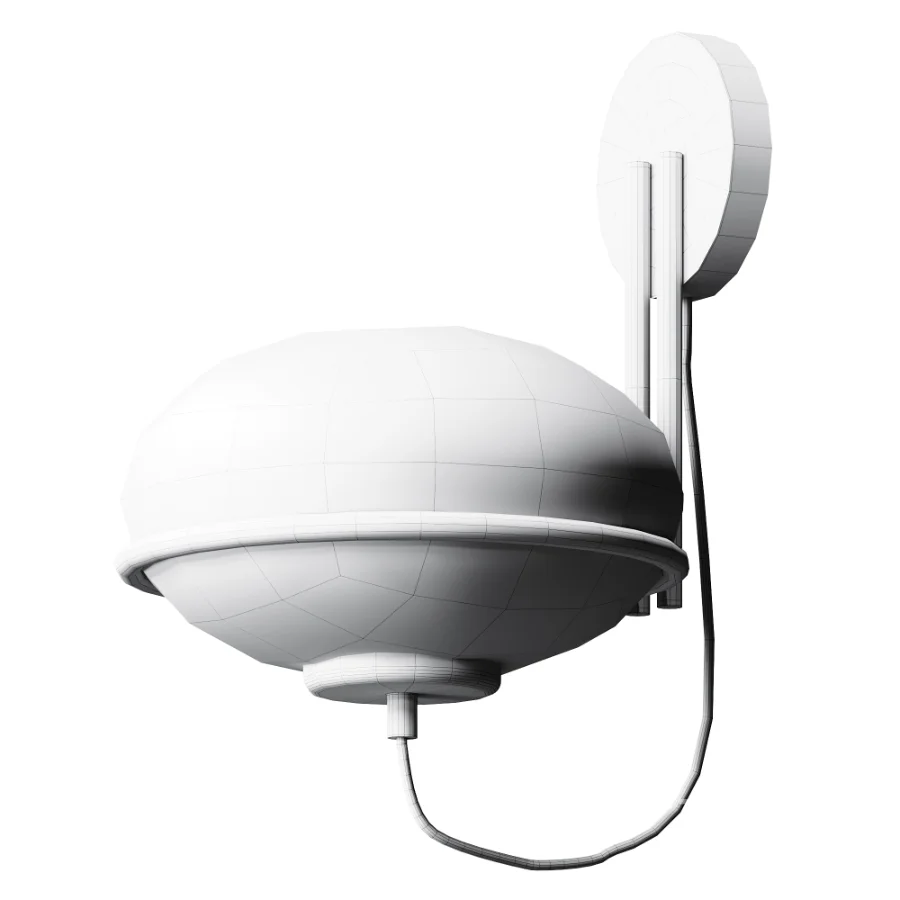 Piper Wall Light in Chrome Image 3