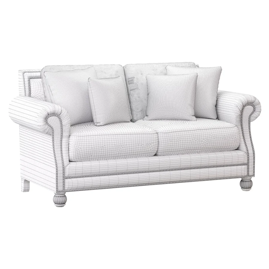 Palance Marble Hoonah Loveseat Image 4