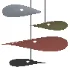 Cini & Nils Manta Pendant Lamps - Thumbnail 1