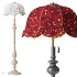 Vintage Floral Floor Lamp - Thumbnail 4
