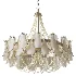 Blush Pink Petal Glass Chandelier - Thumbnail 2