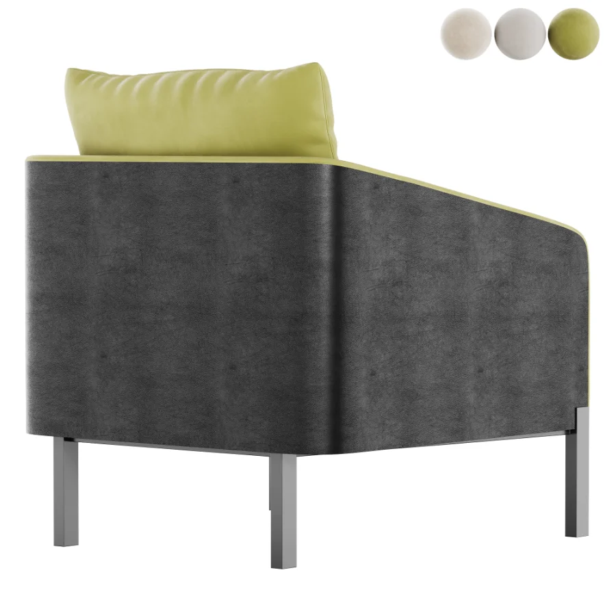 EMMA Armchair By HC28 Cosmo Image 3