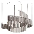 Glass_Ribbon_Shape_Chandelier - Thumbnail 4