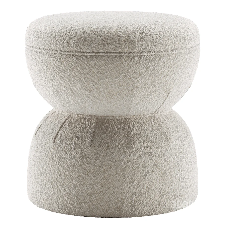 Tomlin Hourglass Ottoman Image 3