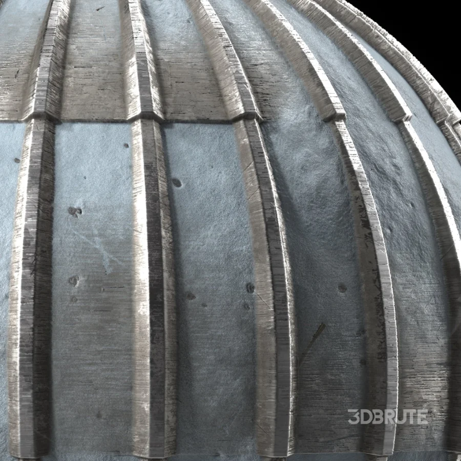 D252 Metal Roofing – Pbr 4k Seamless Image 5