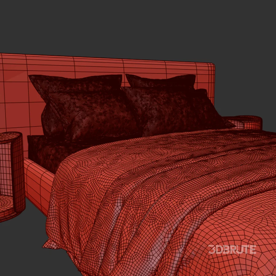 Modern Double Bed 11 Image 5