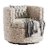 Rowland Swivel Chair - Thumbnail 4