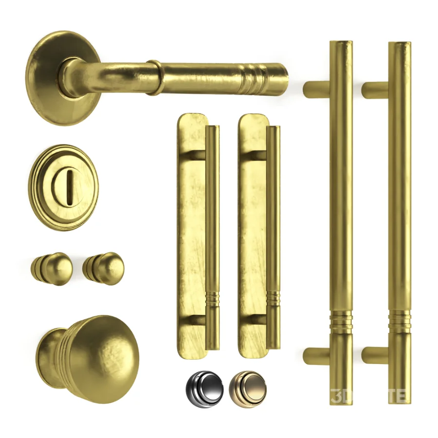 Iron Door Hardware Collection 04 Image 1