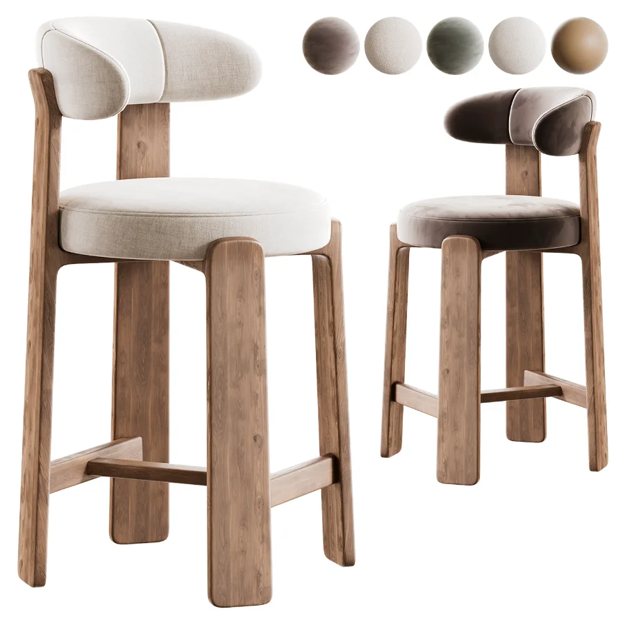 granite bar stool Image 1