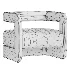 Modway Range Tufted Performance Velvet Accent Armchair - Thumbnail 4