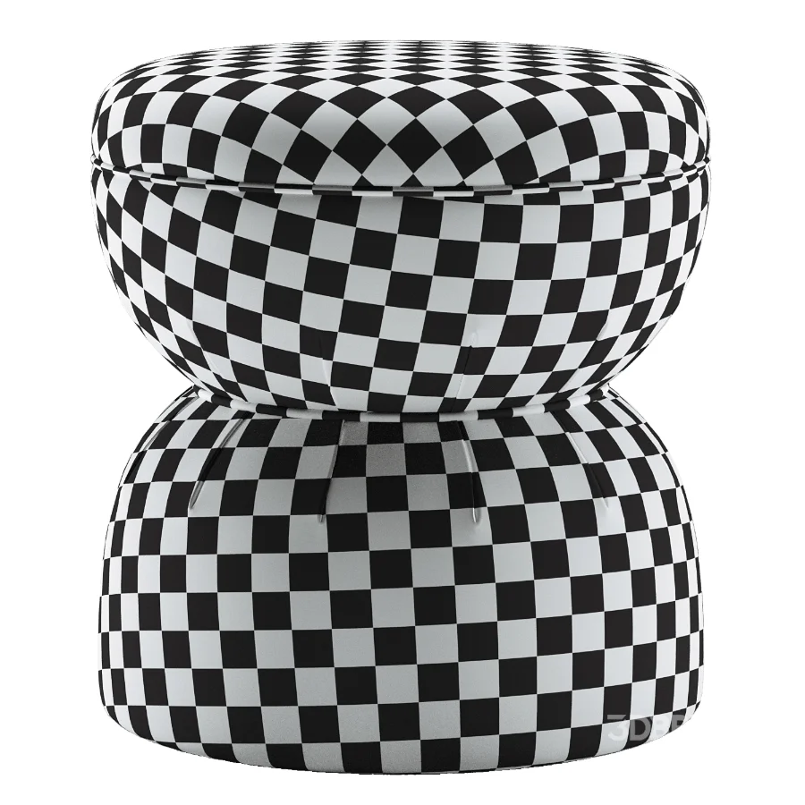Tomlin Hourglass Ottoman Image 8