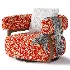 Luxury Burgundy Swivel Armchair - Thumbnail 2