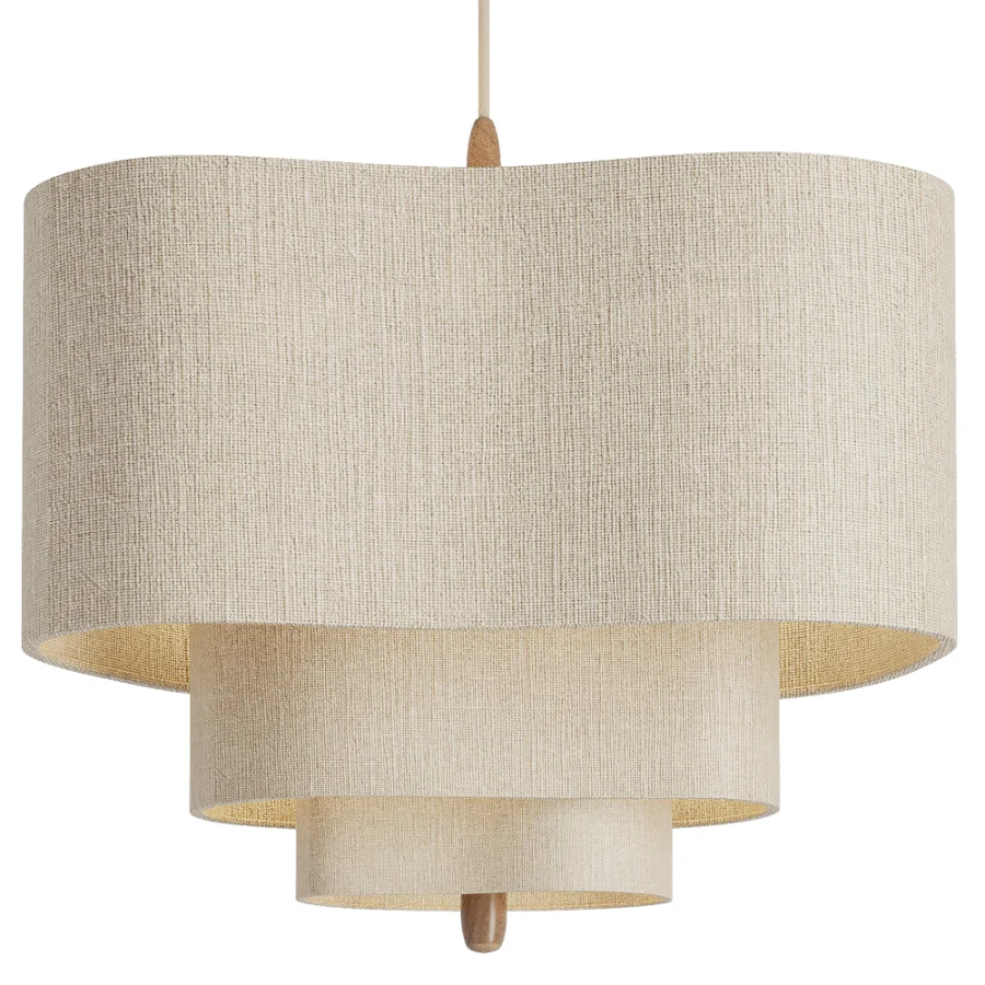 Afralia Fabric Pendant Lamp Image 2