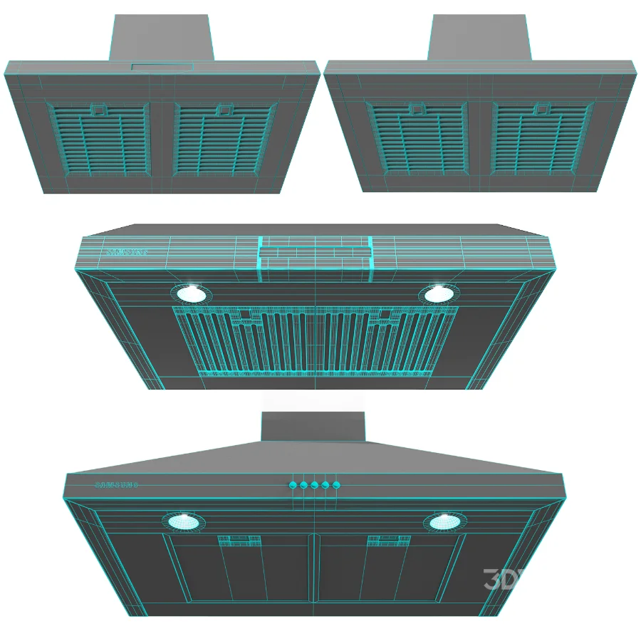 Samsung Kitchen Appliances Set 03-Hood Image 6
