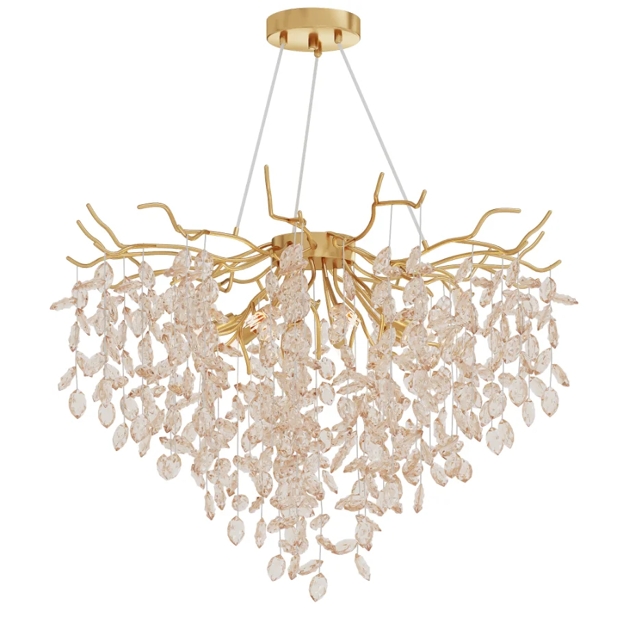 Luxury Tree Branch Chandelier Image 1