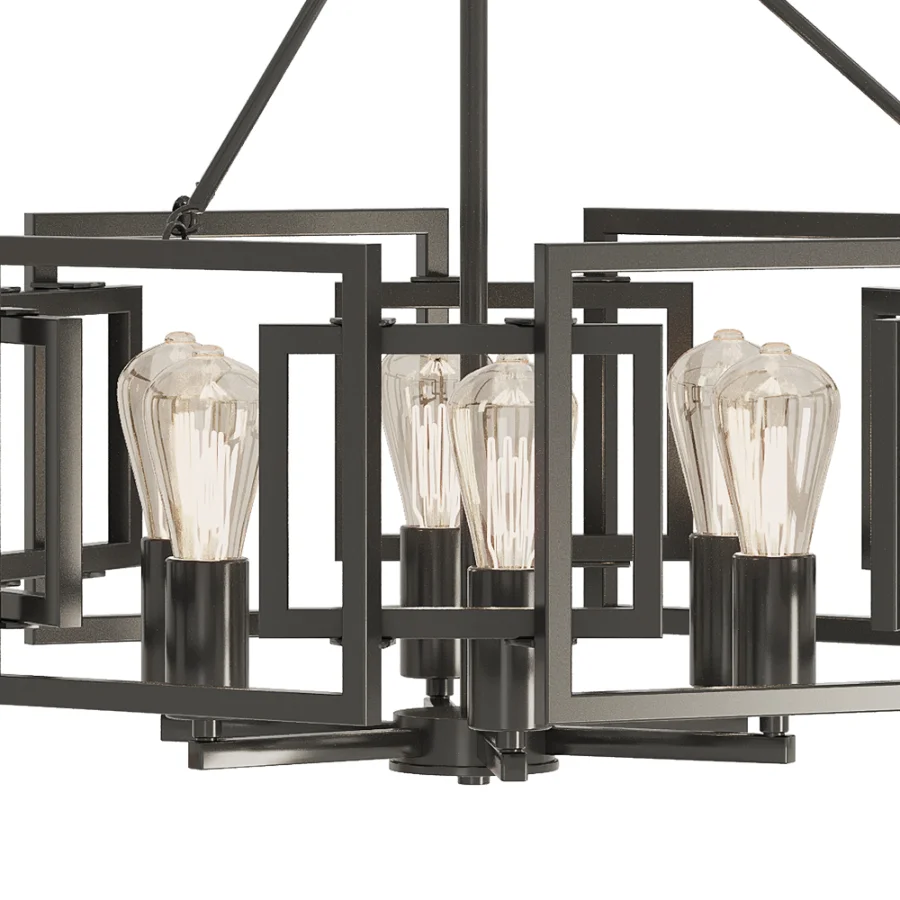 Drum Hollow Chandelier Image 6