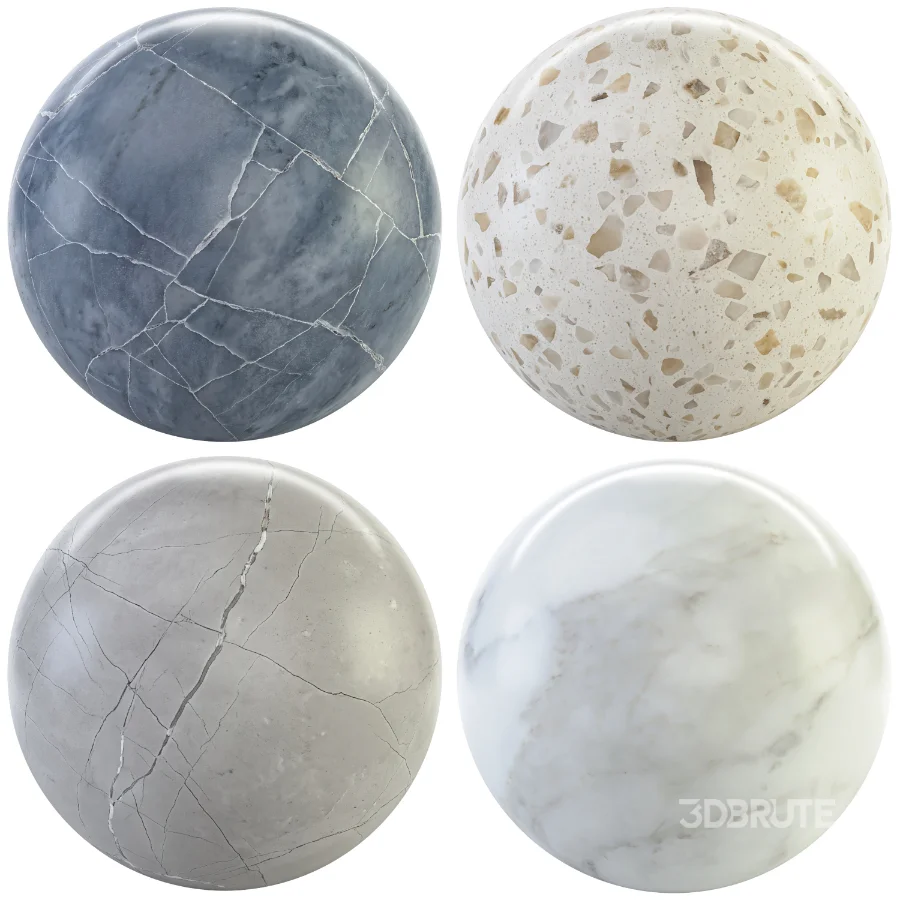 Stone 150 (Calacatta, Terrazzo, Amazonite, Pulpis) Image 5
