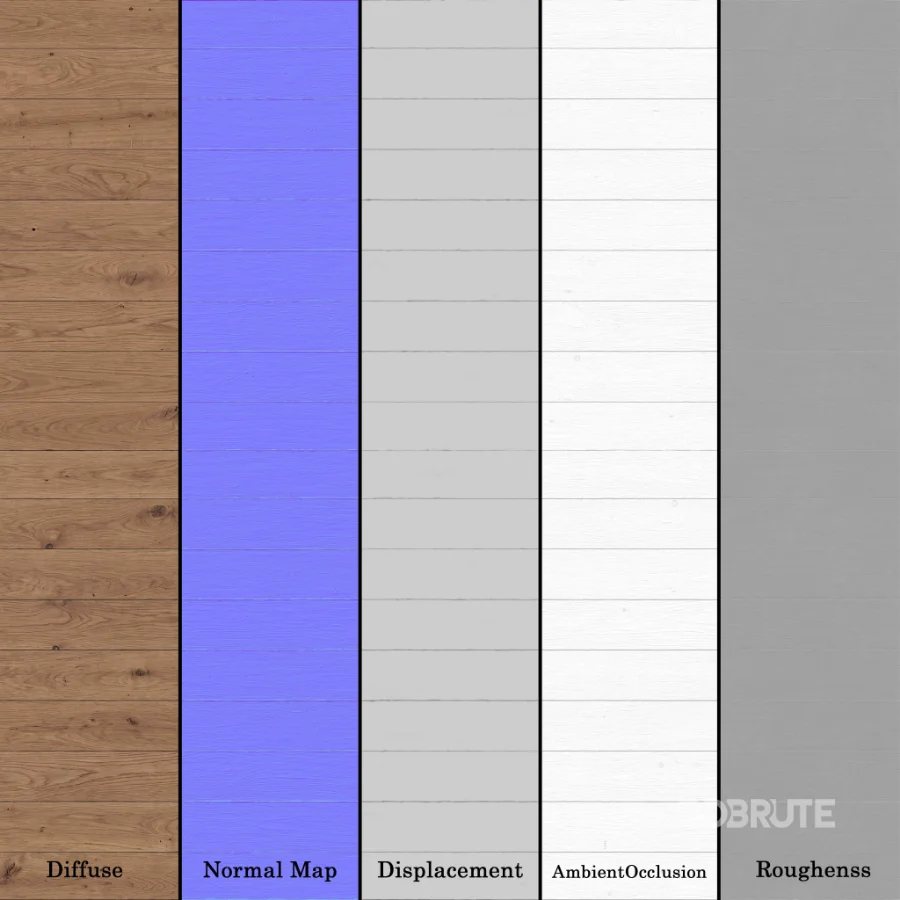 Wood Planks 07 (Seamless) Image 4