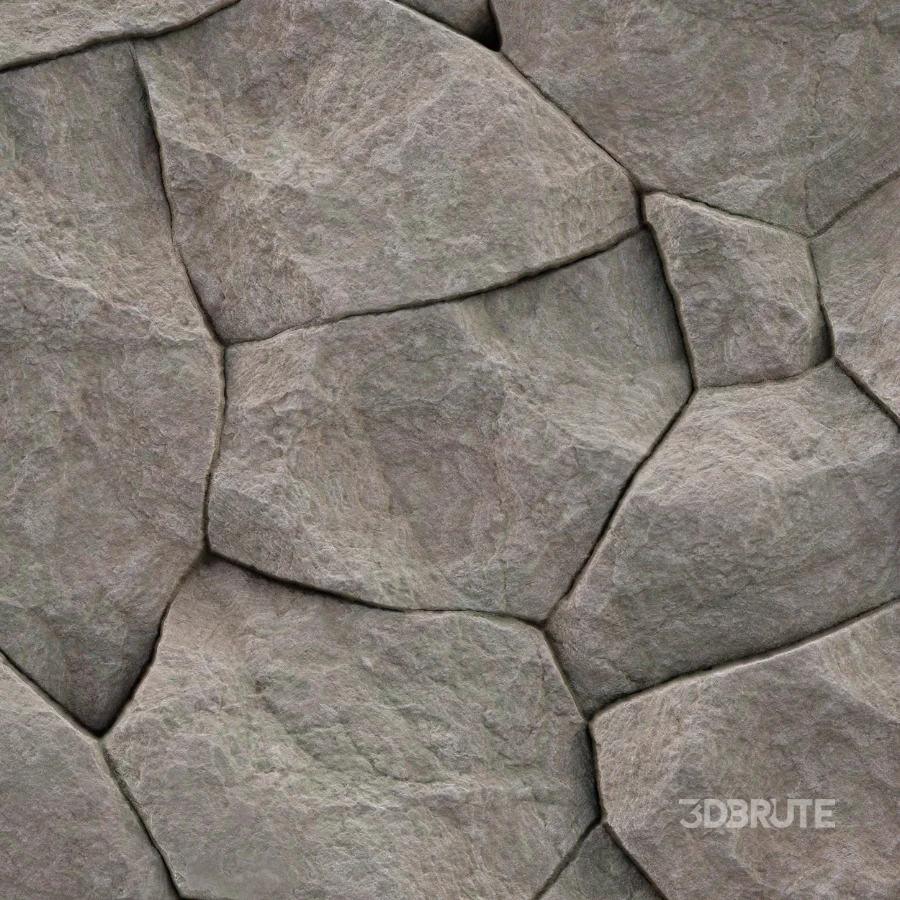 Stone Wall 52 (Seamless) Image 3