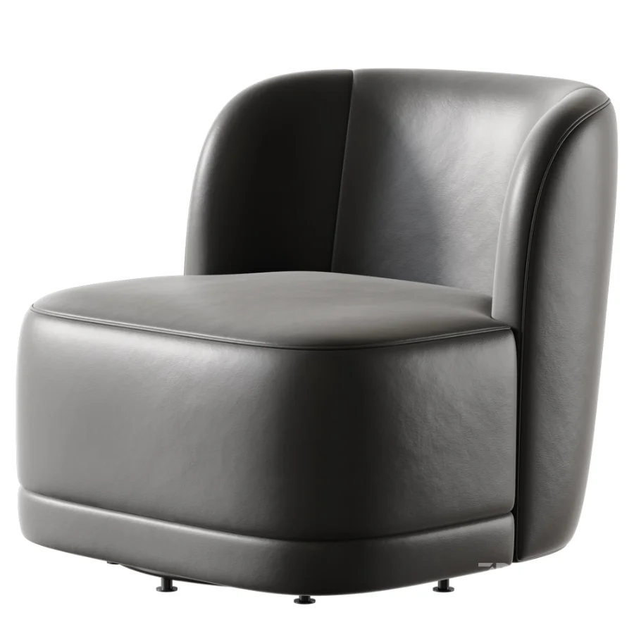 Prattsburgh Wide Swivel Barrel Accent Chair Image 5